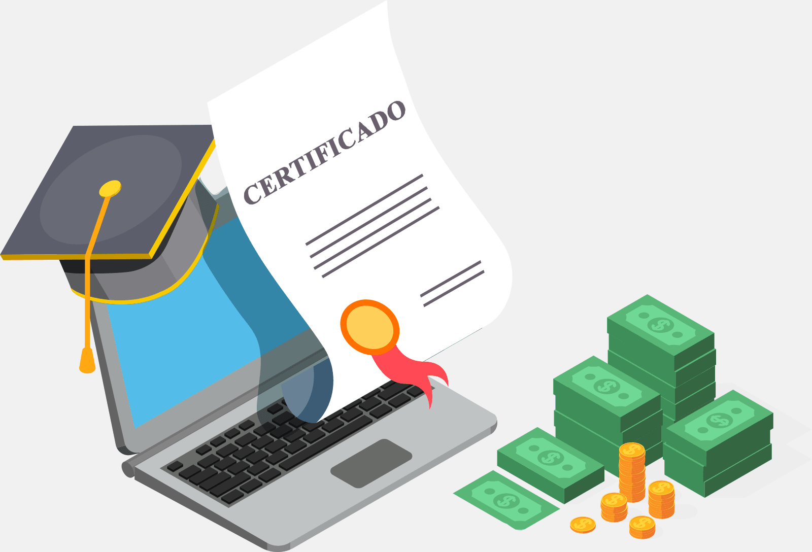 Aprenda em qualquer dispositivo Curso Taxas, Despesas e Cobranças